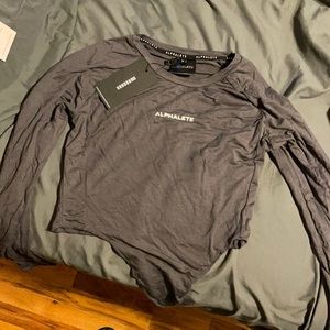 Alphalete super soft long sleeve crop